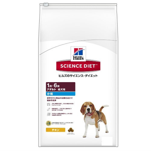 サイエンスダイエット ドッグフード サイエンスダイエット アダルト 小粒 成犬用 3.3kg 【ヒルズ/ドッグフード/犬/アダルト/成犬】