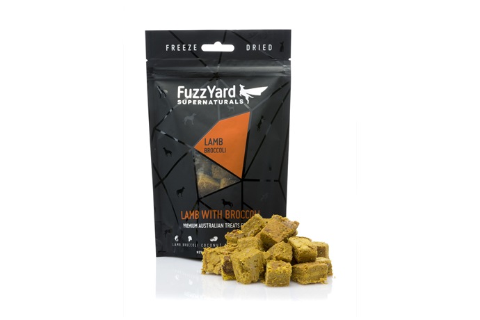 フーズドライトリーツ ファズヤード ドッグ スーパーナチュラルズ ラムwithブロッコリー 70g 【犬/おやつ/】