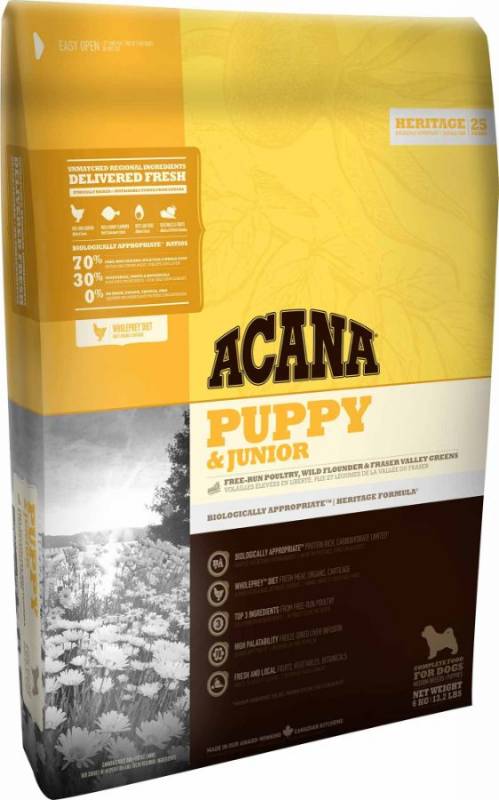 正規品 ACANA アカナ パピー&ジュニア 2kg 子犬用 ドッグフード【犬/子犬/餌】