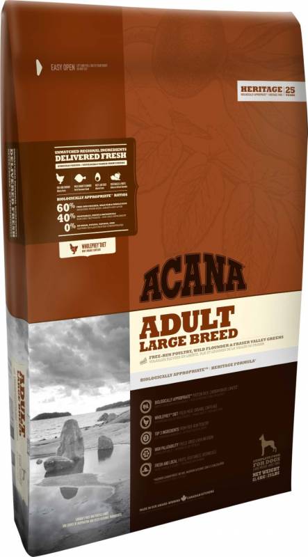 正規品 ACANA アカナ アダルトラージブリード 11.4kg 大型犬 成犬用 ドッグフード【犬/成犬/餌】