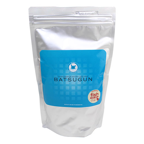 手作り食に近いフード バツグン フィッシュ ドッグフード 400g BATSUGUN Fish 国産無添加 【犬/ドッグード/国産】