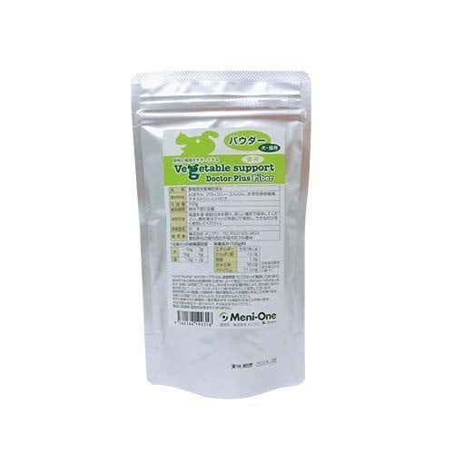 ベジタブルサポート ドクタープラス ファイバー(腸用) パウダー 犬猫用 200g メニワン 療法 サプリ【犬/療法食/猫/サプリメント】
