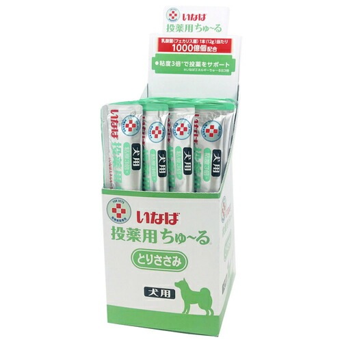 いなば 投薬用ちゅーる とりささみ 犬用 12g×50本 サプリ 療法【犬/療法食/猫/サプリメント】