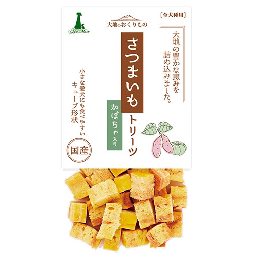 【メール便対応可アドメイト さつまいもトリーツ かぼちゃ入り 50g 国産【犬/おやつ/国産/】
