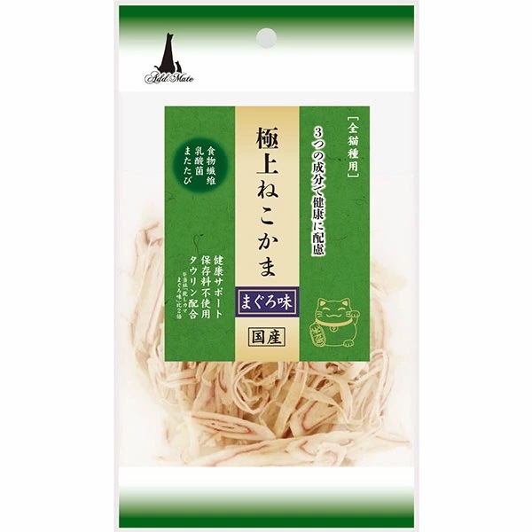 【メール便対応可アドメイト 極上ねこかま まぐろ味 30g 魚 タラ すり身 国産 猫用おやつ 【猫/おやつ/国産/】