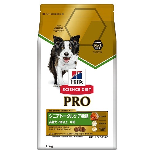 サイエンス・ダイエット プロ 犬用 シニアトータルケア機能 中粒 7歳以上 3kg 【犬/療法食/ドッグフード/】