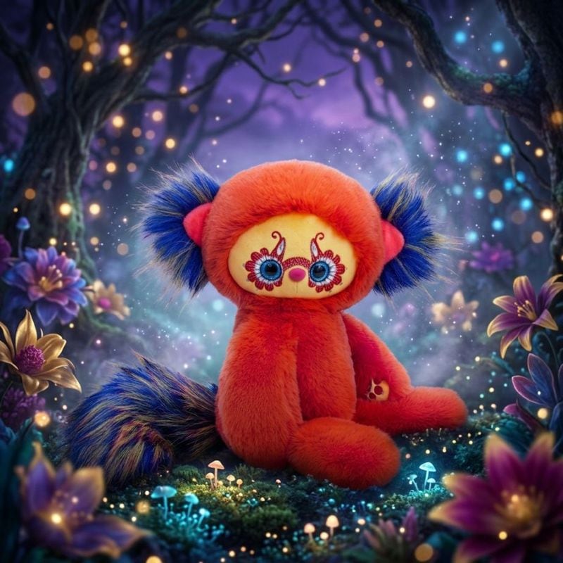 Lori COLORI,25cm | ハンドメイドのぬいぐるみ BUDI BASA