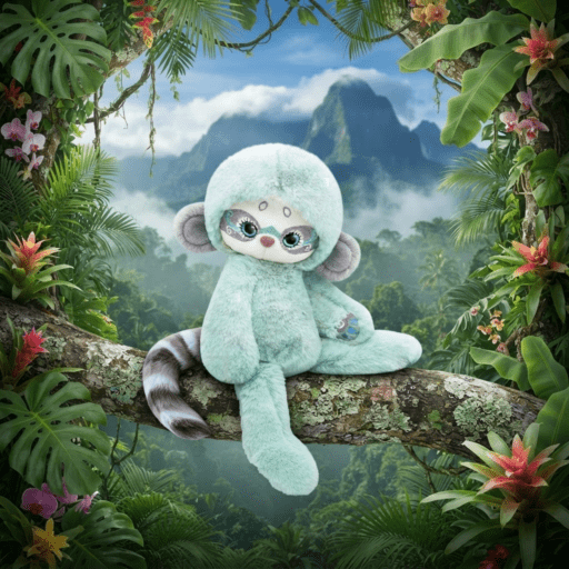 Lori COLORI,25cm | ハンドメイドのぬいぐるみ BUDI BASA