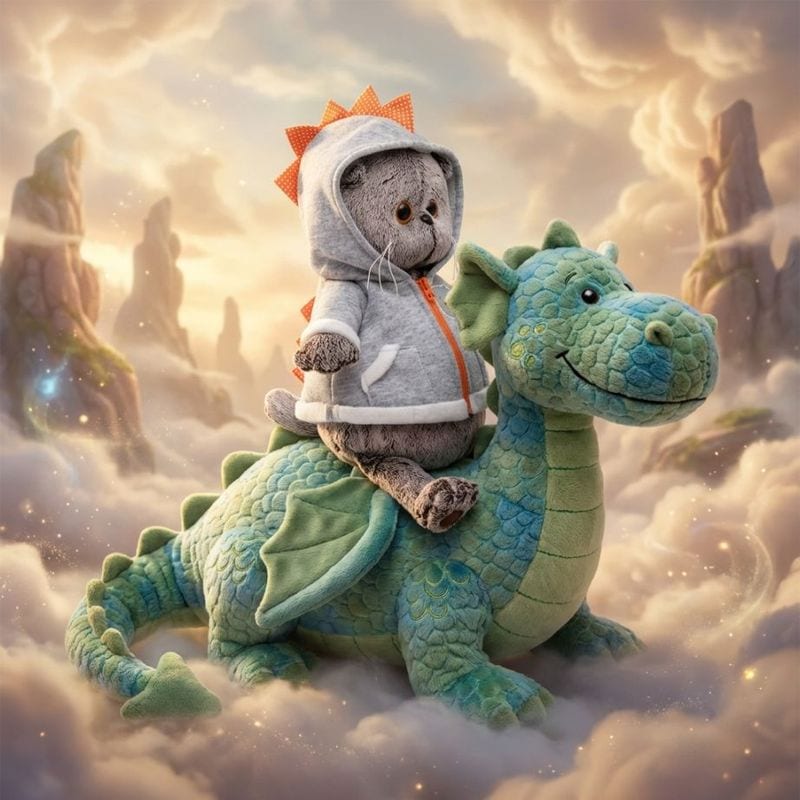 Basik,22cm | ハンドメイドのぬいぐるみ BUDI BASA