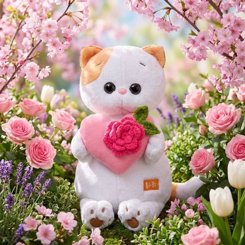 Li-Li ピンクハート・アクセント　24cm