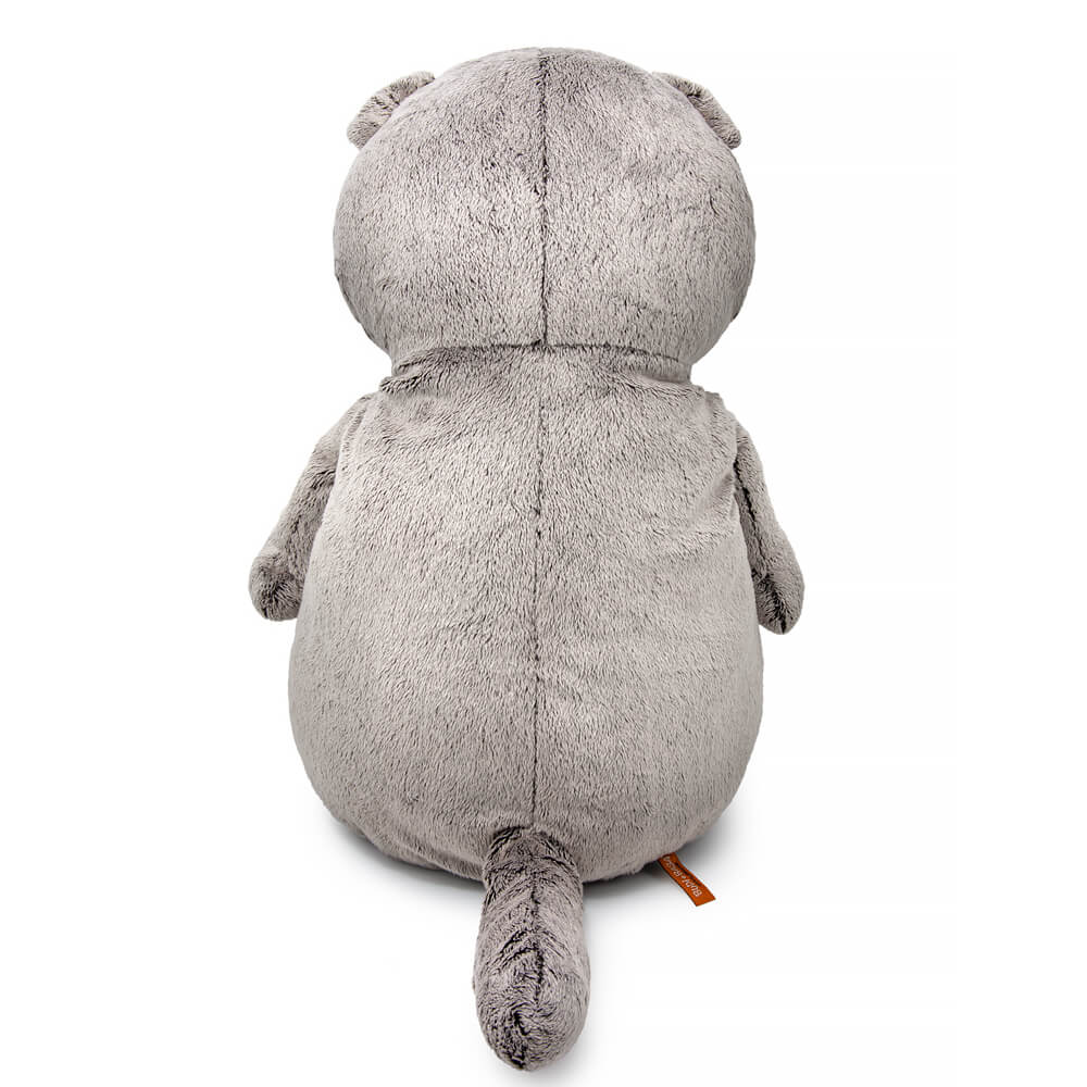 Basik with　オレンジのベルベットリボン 47cm