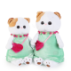 Li-Li ミントドレス＆ハートのピンクバッグ　24cm