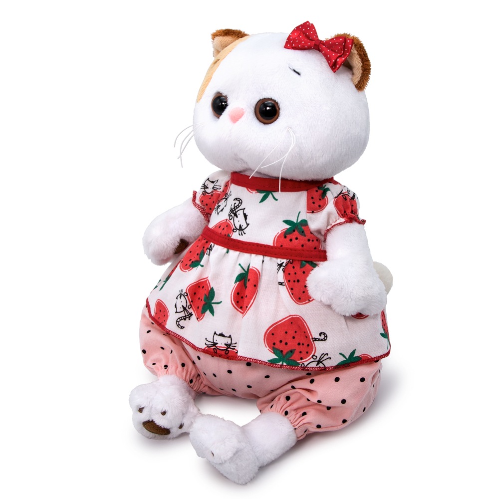 Li-Li ストロベリープリント・ブラウス　24cm