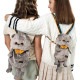 Backpack - Basik the Cat with Bow