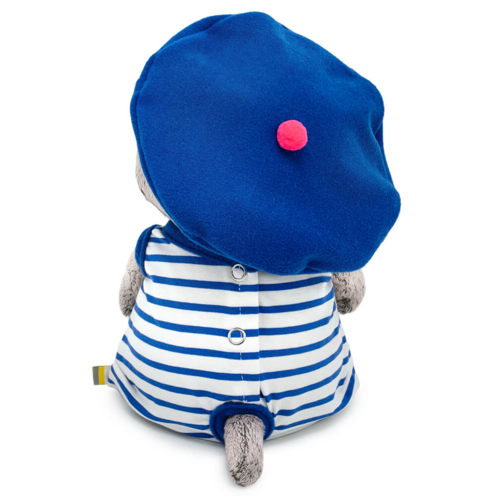 Basik BABY ボーダーロンパース＆ベレー帽