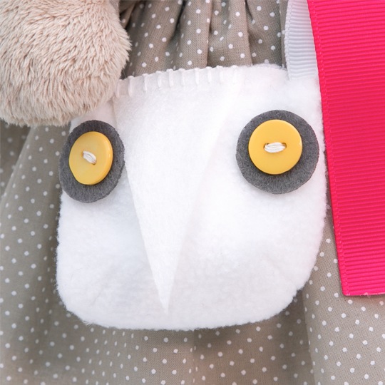 Zaika Mi フクロウバッグワンピース 34cm