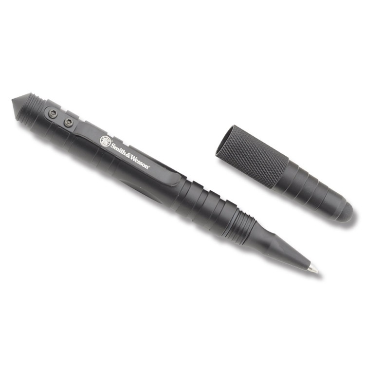 �����ƥ����롦���ƥ��饹�ڥ�(���ܥ���) �� Smith & Wesson Tactical Pen SWPEN3BK