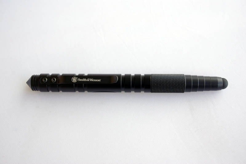 �����ƥ����롦���ƥ��饹�ڥ�(���ܥ���) �� Smith & Wesson Tactical Pen SWPEN3BK