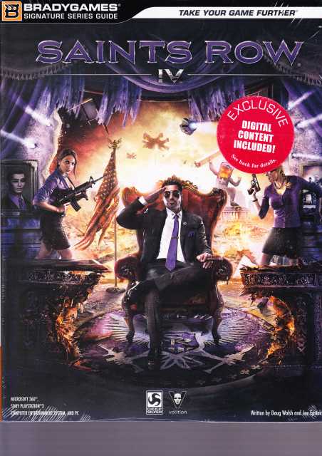 Saints Row IV Guide/セインツロウ4 ガイド (新品） | 雑誌・攻略本 