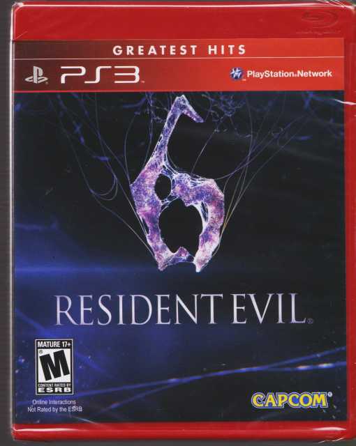 Resident Evil 6 /バイオハザード6 （新品） | 18才以上のみ