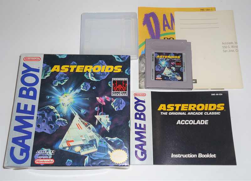 GB Asteroids / アステロイド 初期版 北米版 GB Asteroids / アステロイド 初期版 北米版