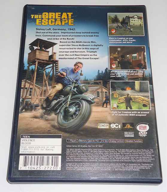 中古　THE GREAT ESCAPE デラックスエディション 2枚組 The Great Escape