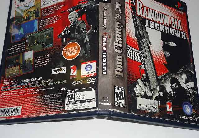 Rainbow Six Lockdown レインボーシックス ロックダウン 中古 北米 Ps2 Usa シューティング レトロ系 海外輸入ゲーム 洋ゲー 通販 穴屋