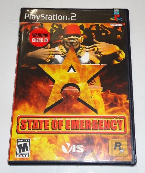 STATE OF EMERGENCY 北米版　PlayStation2 State of Emergency /ステート・オブ・エマージェンシー （中古