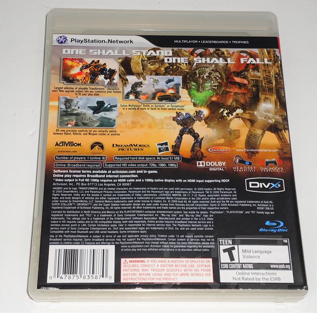 Transformers: Revenge of the Fallen/トランスフォーマー リベンジ