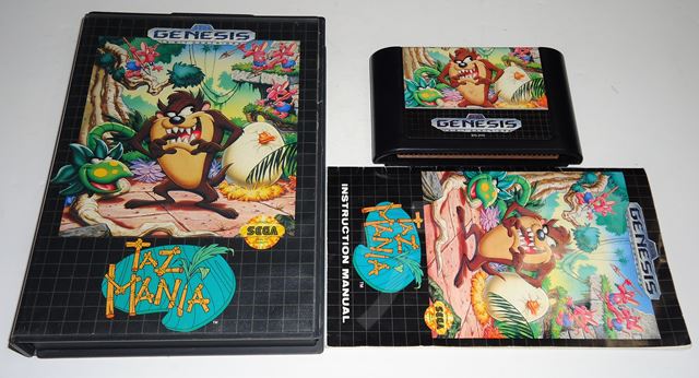 MDソフト【タズマニア】メガドライブソフト　アクションゲーム タズマニア｜メガドライブ (MD)｜セガ｜レトロゲームから最新