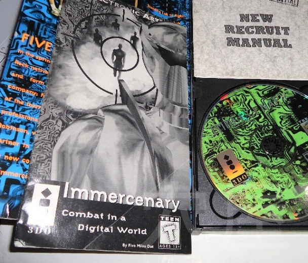 3DO★IMMERCENARY 海外版　★箱付・説明書付・ 3DO☆IMMERCENARY 海外版(国内本体動作可能)☆箱付・説明書付