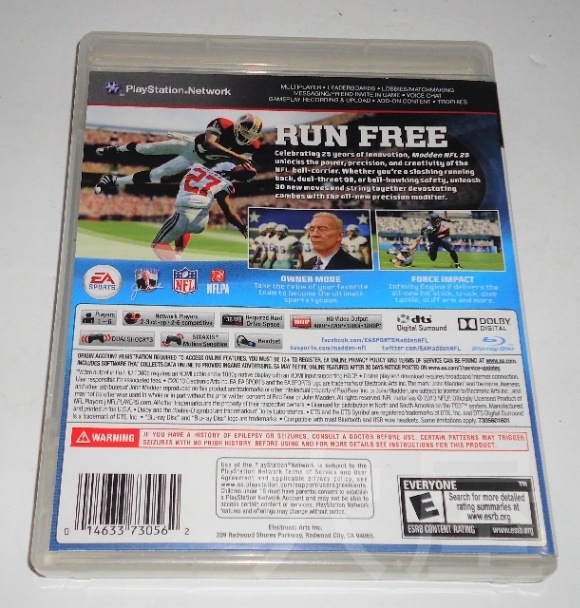 MADDEN NFL 25/マッデンNFL25 （中古） | 海外 PS3(USA & PAL