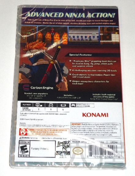 NINJA FIVE-O/ニンジャ・ファイブオー （新品） | 海外版