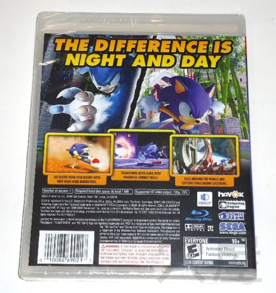 Sonic Unleashed/ソニックアンリーシュド （新品） | 海外 PS3(USA