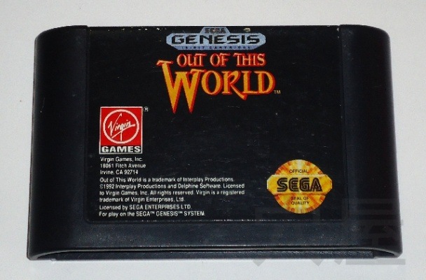 【海外版メガドラ】OUT OF THIS WORLD アウターワールド OUT OF THIS WORLD/アウト・オブ・ディス・ワールド (中古