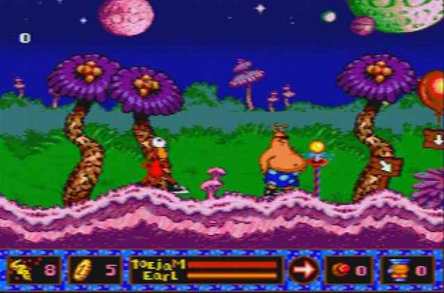 Toejam & Earl in PANIC ON FUNKOTRON/トージャム＆アール・イン