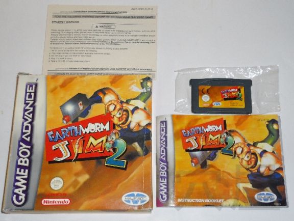 EARTHWORM JIM 2/アースワームジム 2 （中古） | 欧州版ゲームボーイ