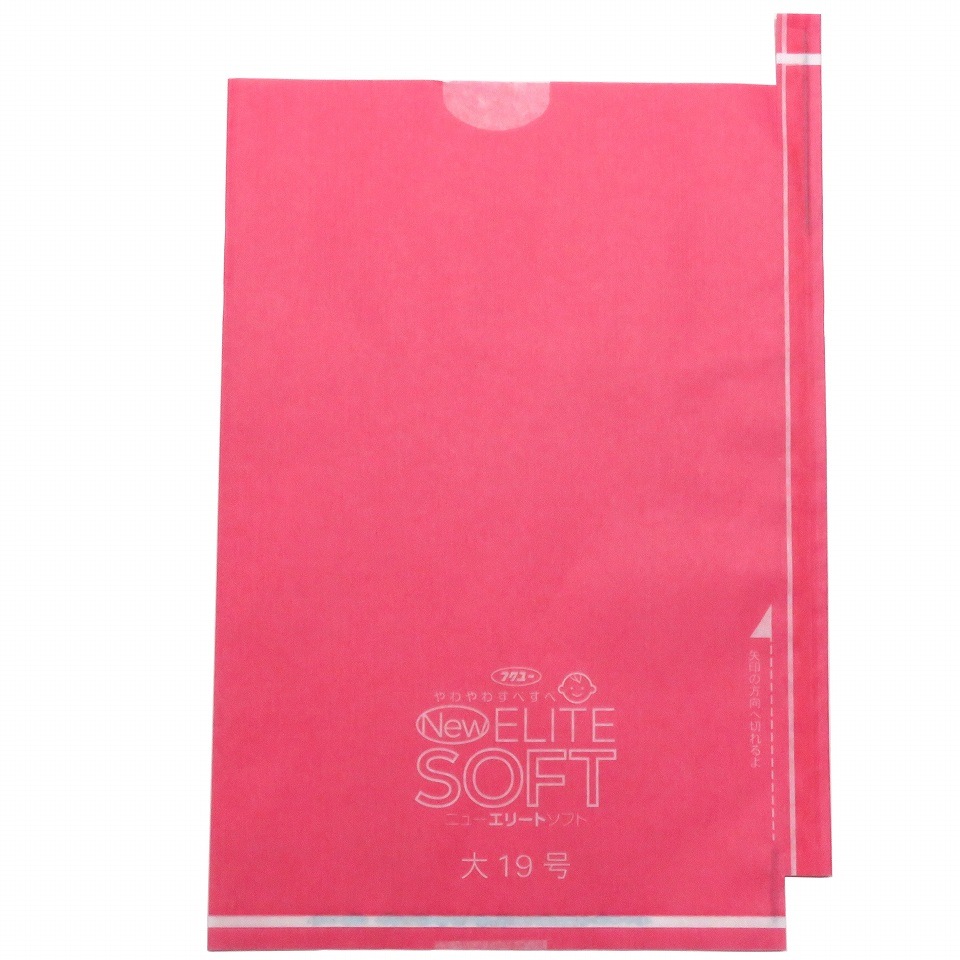 緑ぶどう 専用袋 大袋 赤 100枚入 （ニューエリートソフト大 赤