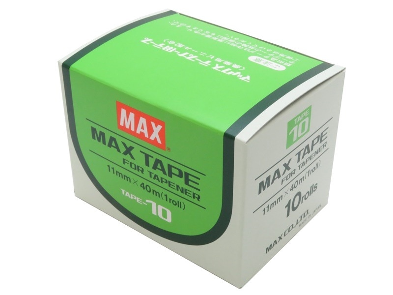 テープナーテーフ゜　TAPE-10(10巻入）白　10巻/箱
