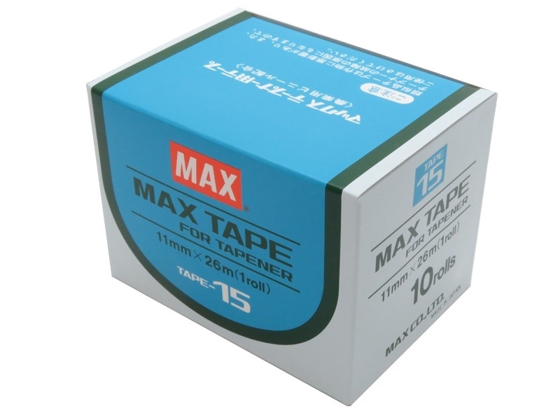 テープナーテーフ゜　TAPE-15(10巻入）青　10巻/箱