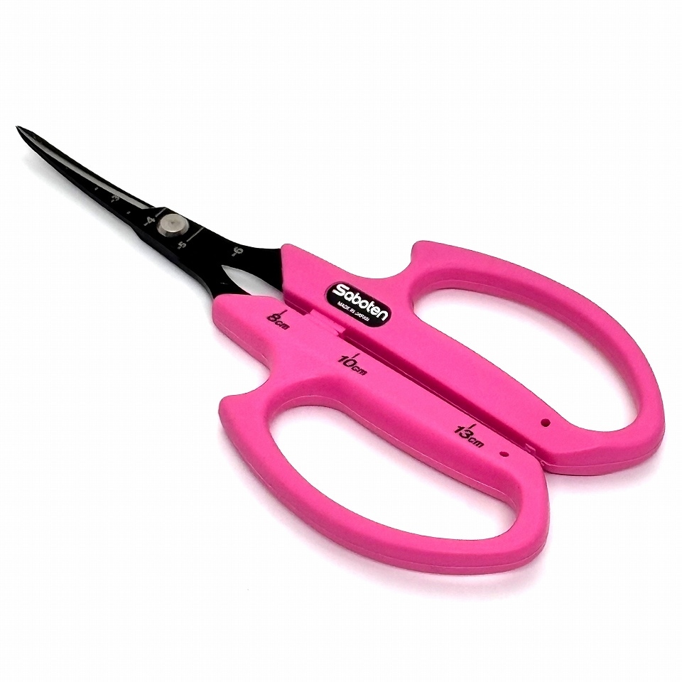 激レア！生刷り床上手さん　限定品 待望の鋏、誕生！！ サボテン ぶどう鋏(ピンク) B-1C(サボテン) カーブ