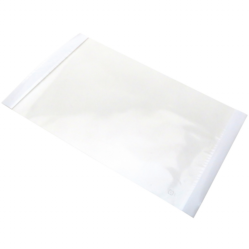 テープ付 透明シート　25WHT-100（160×280ｍｍ）6000枚入/箱