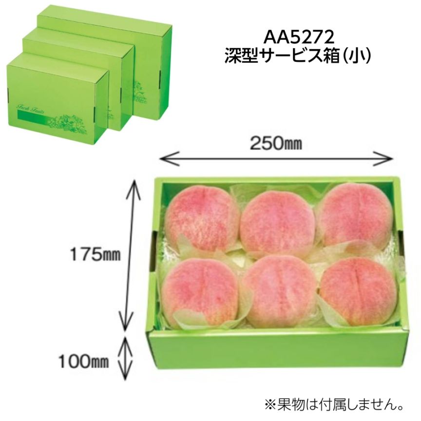 深型サービス箱　小（70枚入）　内寸：250×175×Ｈ100mm