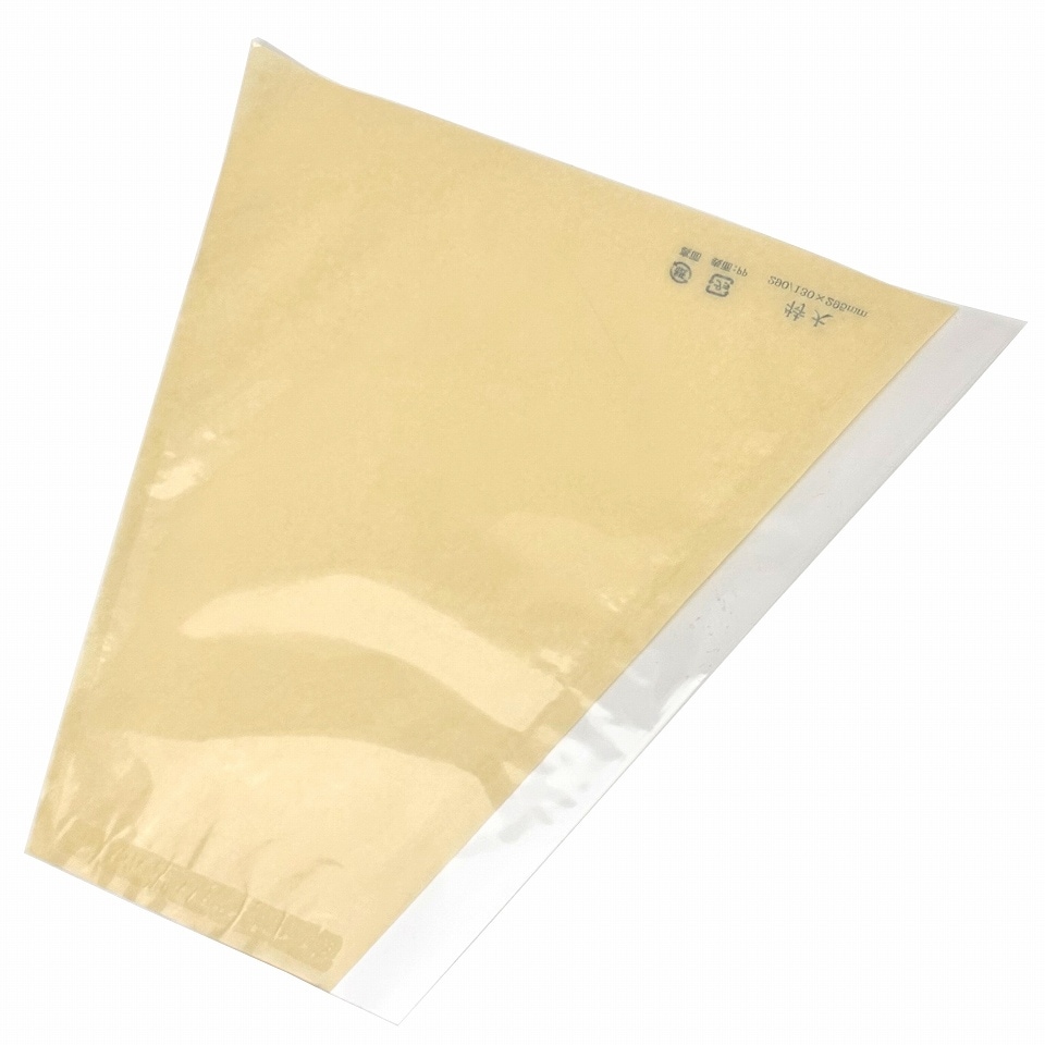 ぶどう出荷用三角袋カラー　特大透明　01（アイボリー）290/130×295（100枚）