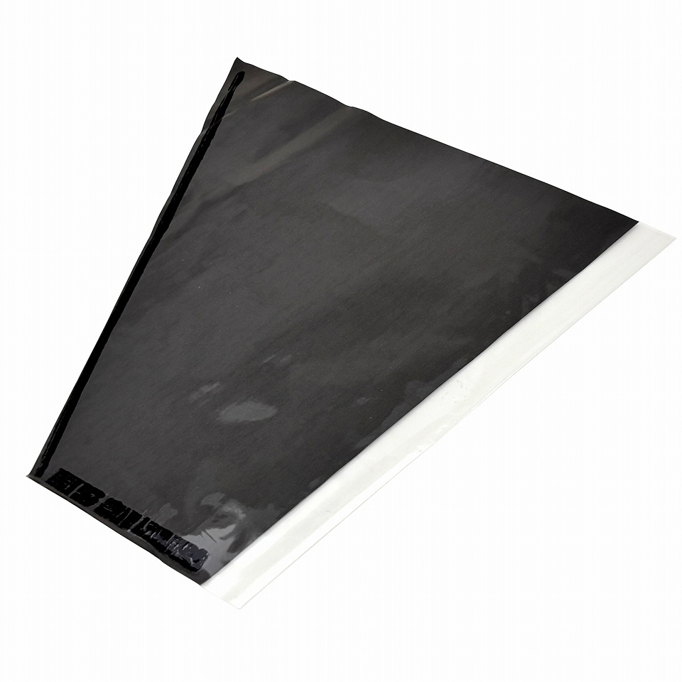 ぶどう出荷用三角袋カラー　特大透明　07（ブラック）290/130×295（100枚）