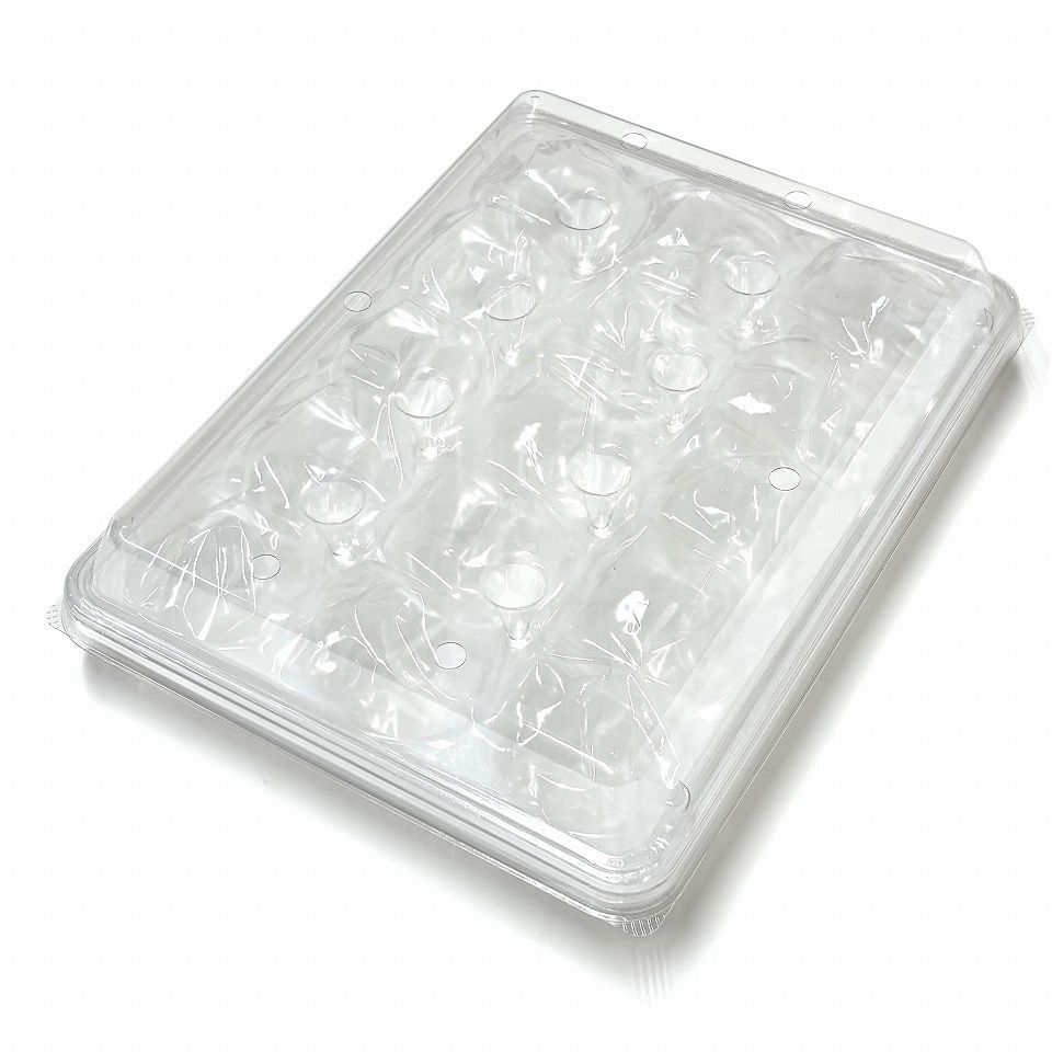 【屋号必須】イチゴ用　ゆりかーご　Aタイプ　15玉（189×248×53㎜）　114枚/箱　お試し用！