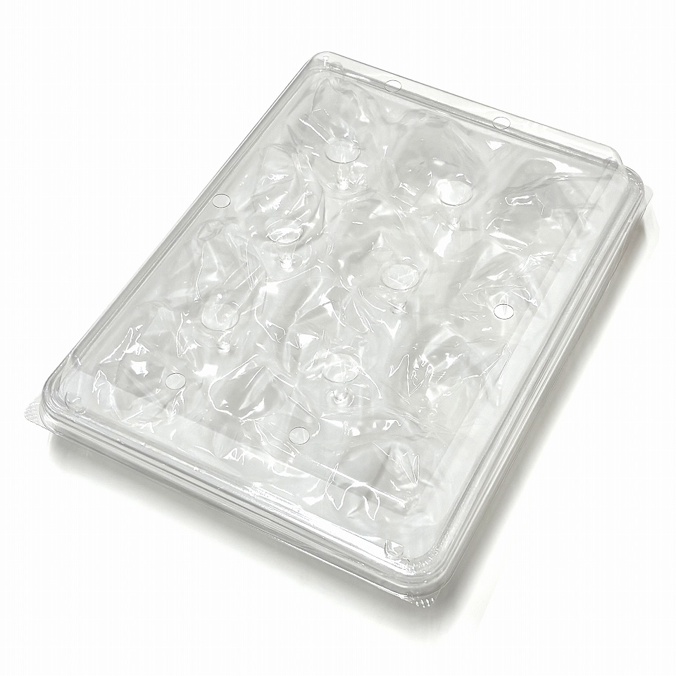 【屋号必須】イチゴ用　ゆりかーご　Aタイプ　12玉（189×248×53㎜）　114枚/箱　お試し用！