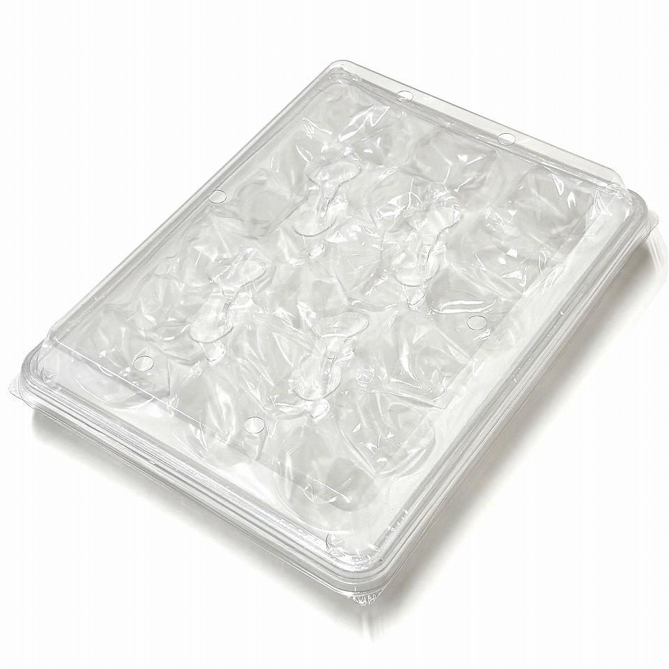 【屋号必須】イチゴ用　ゆりかーご　Aタイプ　18玉（189×248×53㎜）　114枚/箱　お試し用！