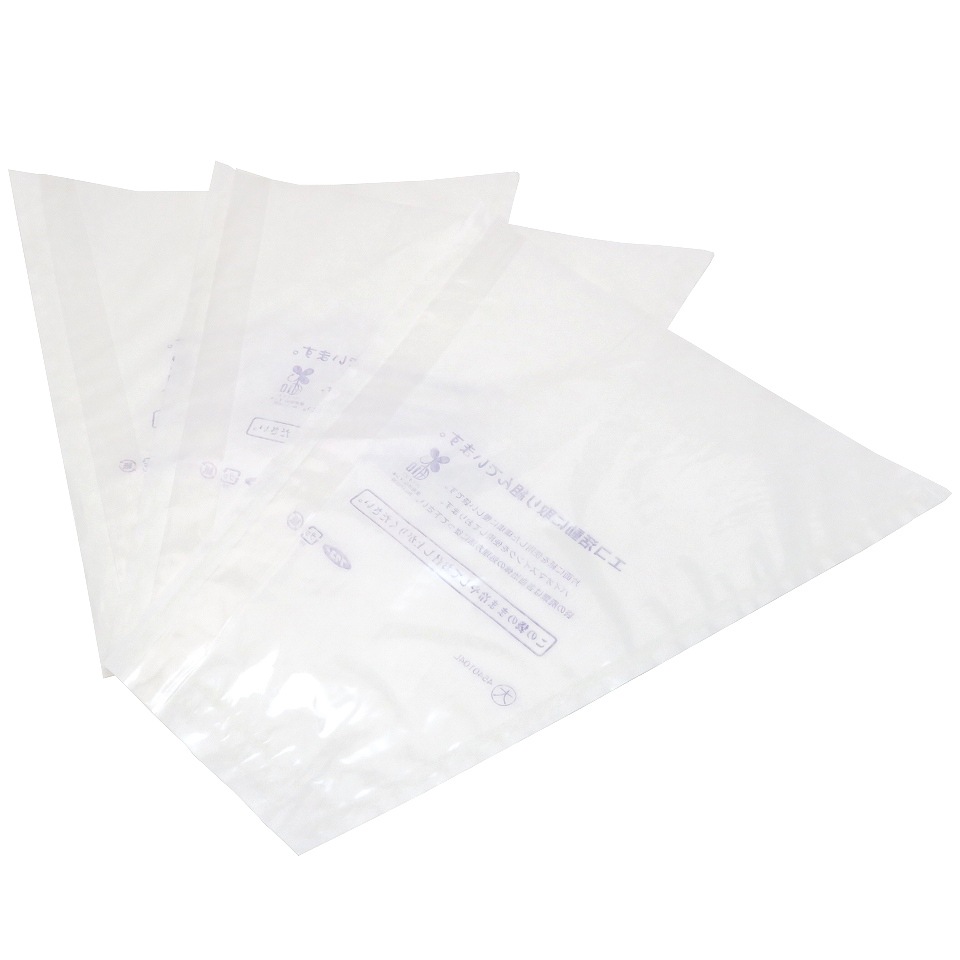 ぶどう 出荷用三角袋 大透明（セロハン部分の印刷無地） 100枚入 （紙、セロハン） 大房 ぶどう用