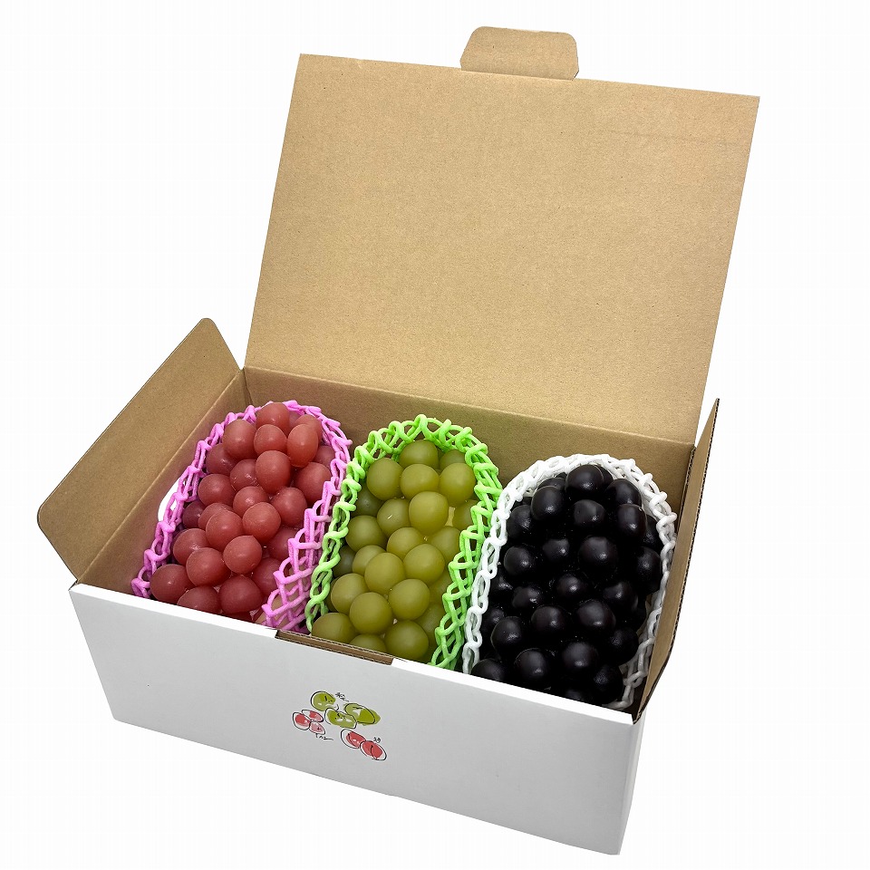 【おもてなし箱 一体型 大 50枚入】 果物箱 贈答ケース フルーツ詰め合わせ用 化粧箱(AA1320)